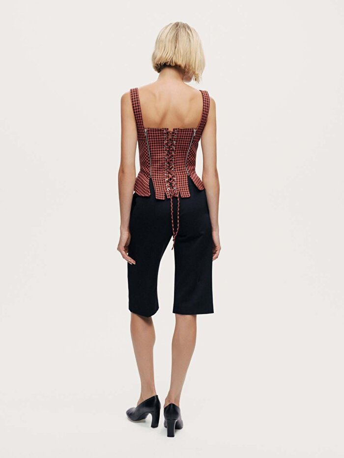 Nocturne Kemer Askılı Korse Bluz