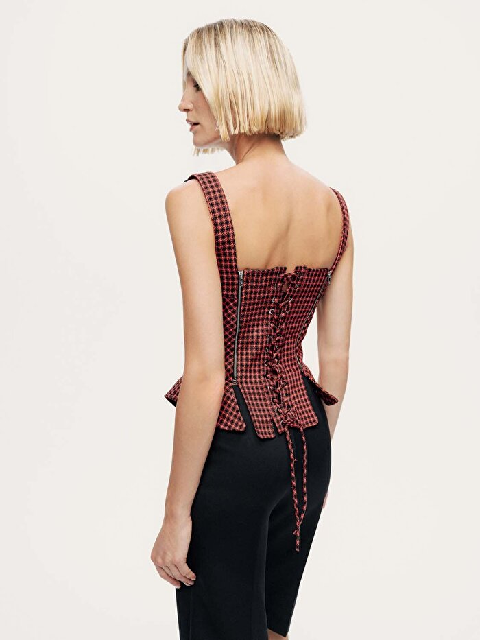 Nocturne Kemer Askılı Korse Bluz