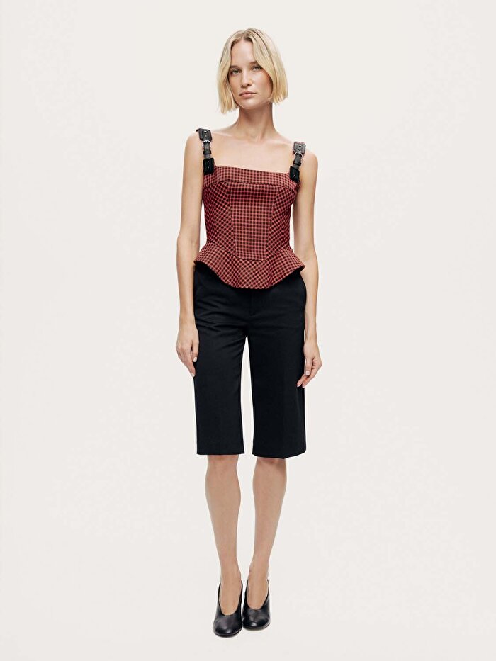 Nocturne Kemer Askılı Korse Bluz