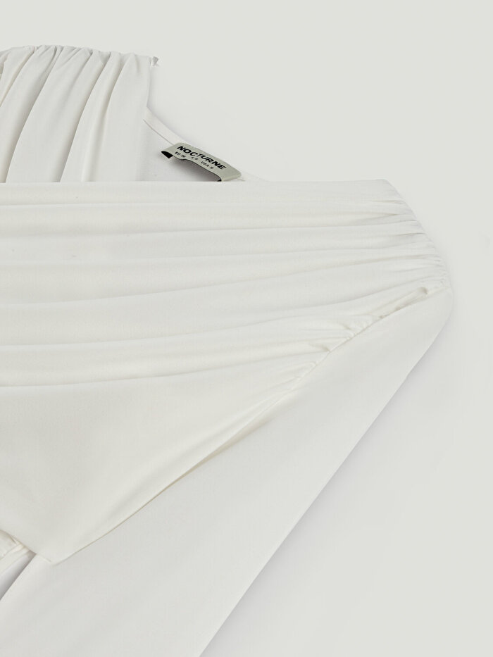 Nocturne Drape Detaylı Bluz