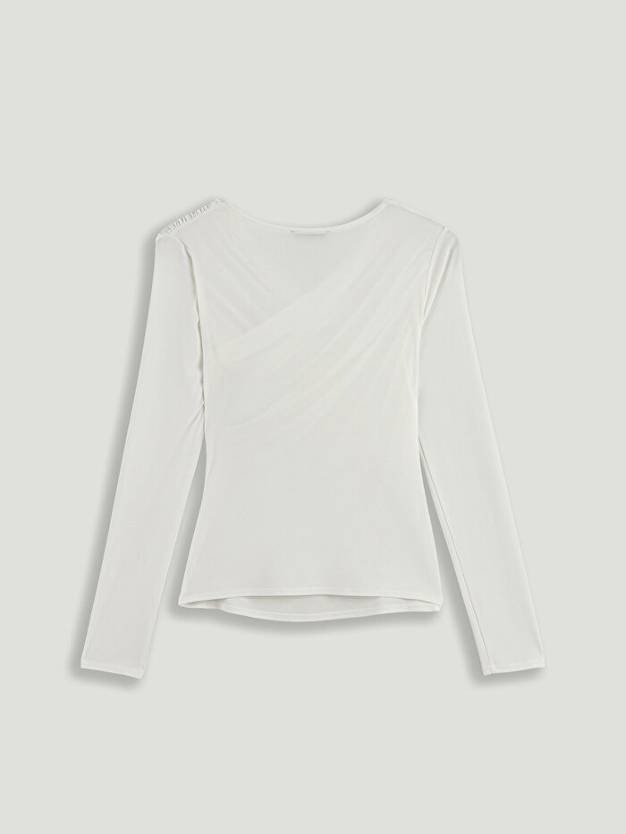 Nocturne Drape Detaylı Bluz