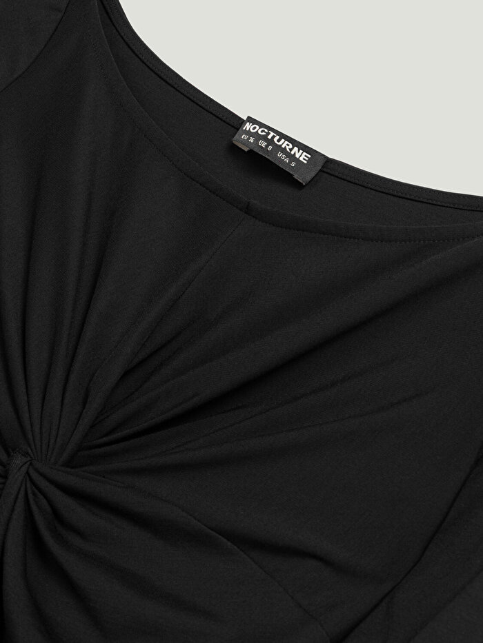 Nocturne Burgu Detaylı Bluz