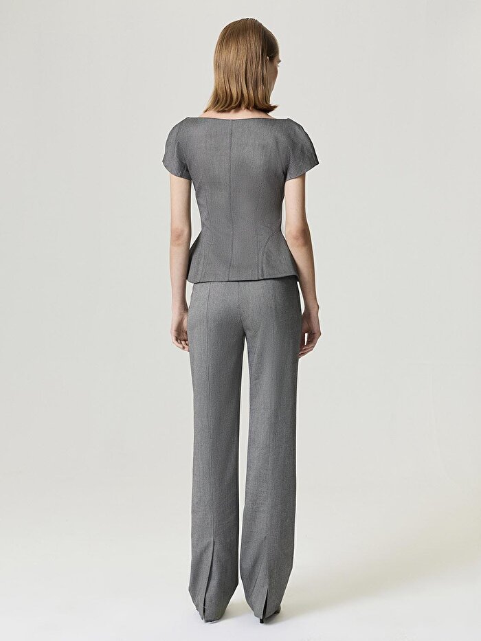 Nocturne Kruvaze Düğme Kapamalı Yelek