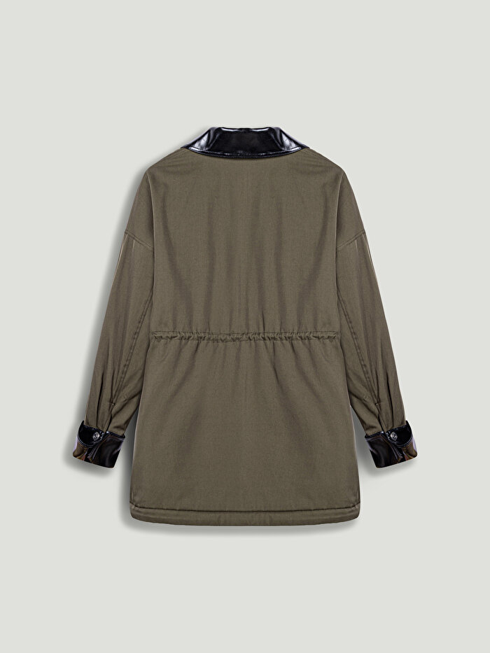 Nocturne Kontrast Detaylı Mont