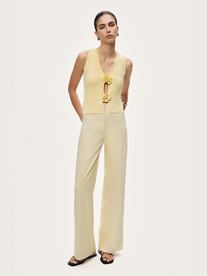 Nocturne Pencere Detaylı Triko