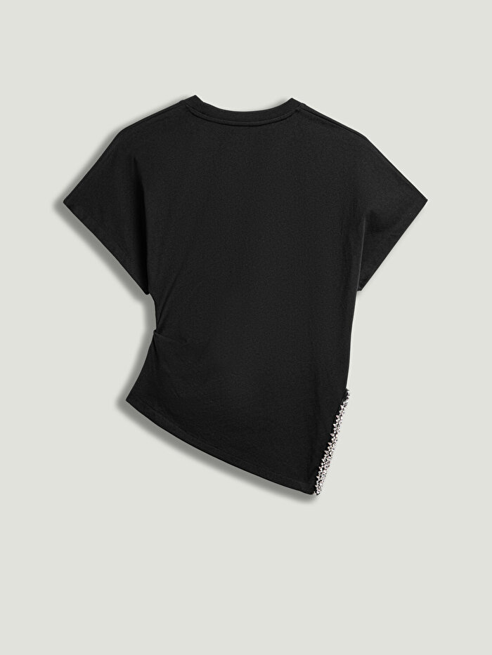 Nocturne Taş Detaylı Tişört