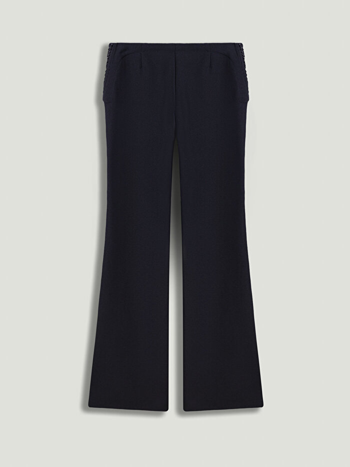 Nocturne Yandan Bağlamalı Düşük Bel Pantolon