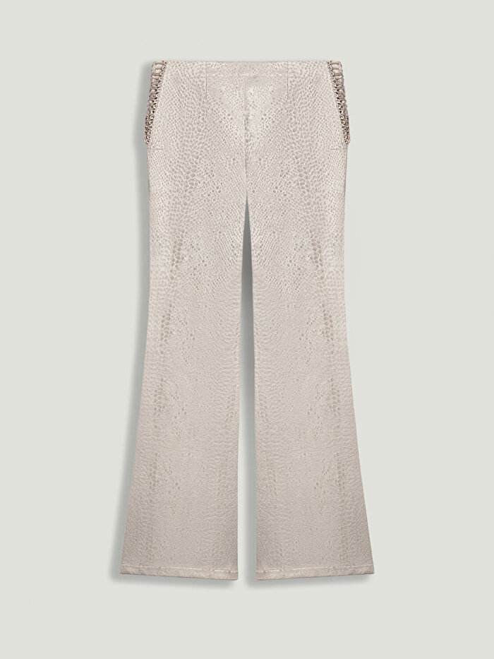 Nocturne Yandan Bağlamalı Düşük Bel Pantolon