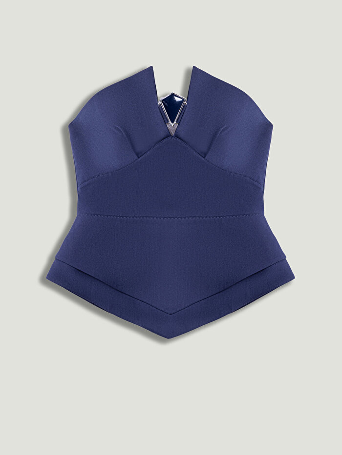 Nocturne Aksesuar Detaylı Straplez Büstiyer