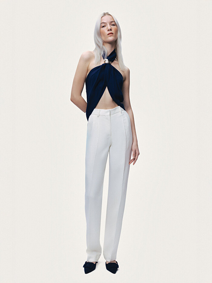 Nocturne Boyundan Bağlamalı Aksesuarlı Büstiyer