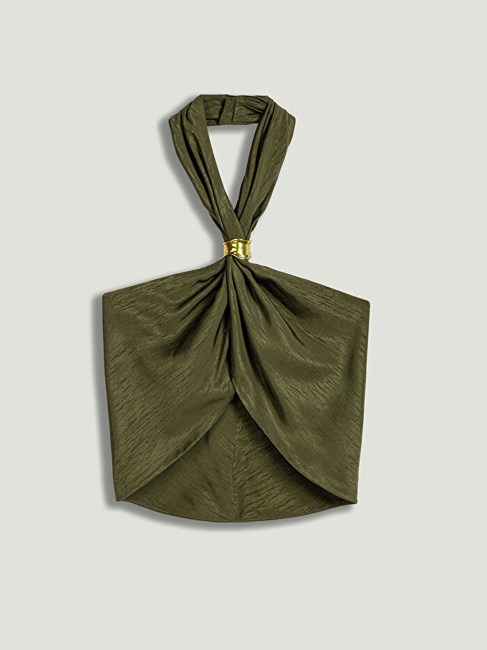 Nocturne Boyundan Bağlamalı Aksesuarlı Büstiyer