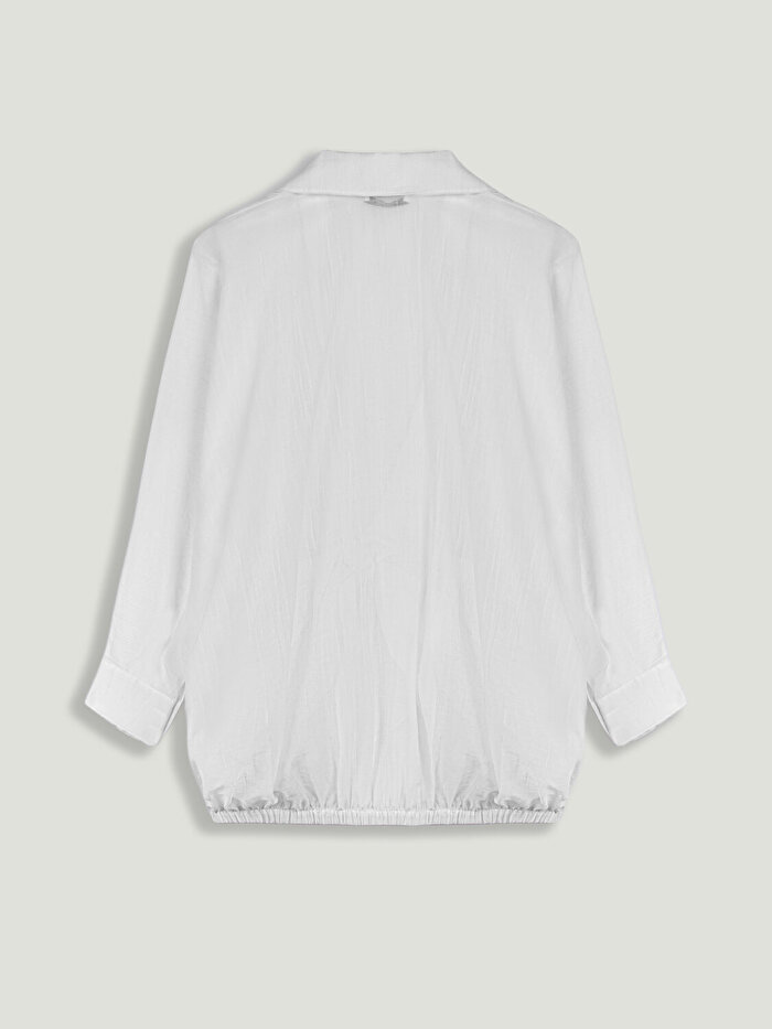 Nocturne Bağlama Detaylı Gömlek