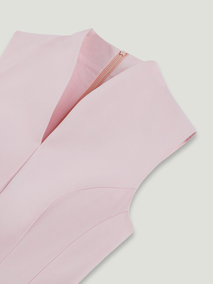 Nocturne Hakim Yaka Mini Elbise