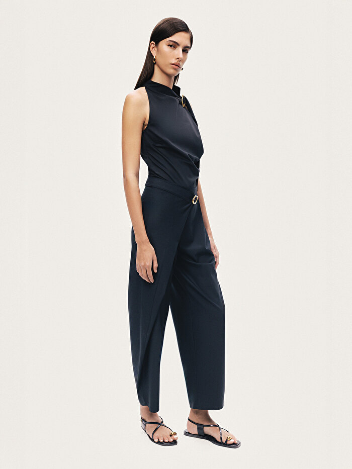 Nocturne Bel Aksesuar Detaylı Pantolon