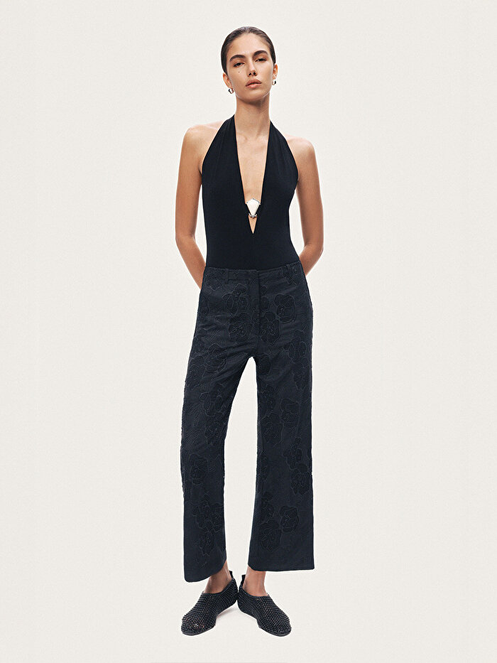 Nocturne Brode Detaylı Pantolon