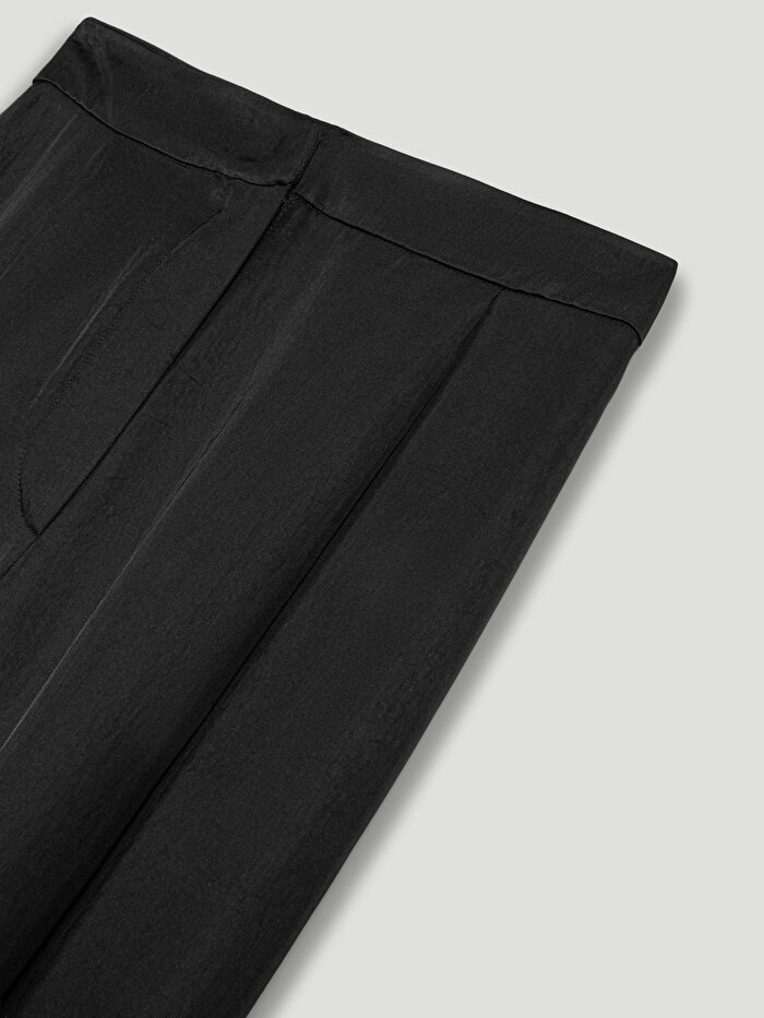 Nocturne Pileli Şalvar Kesim Pantolon