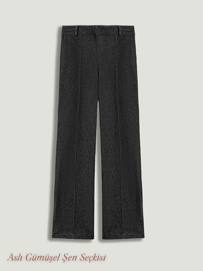 Nocturne Yüksek Bel Bootcut Pantolon