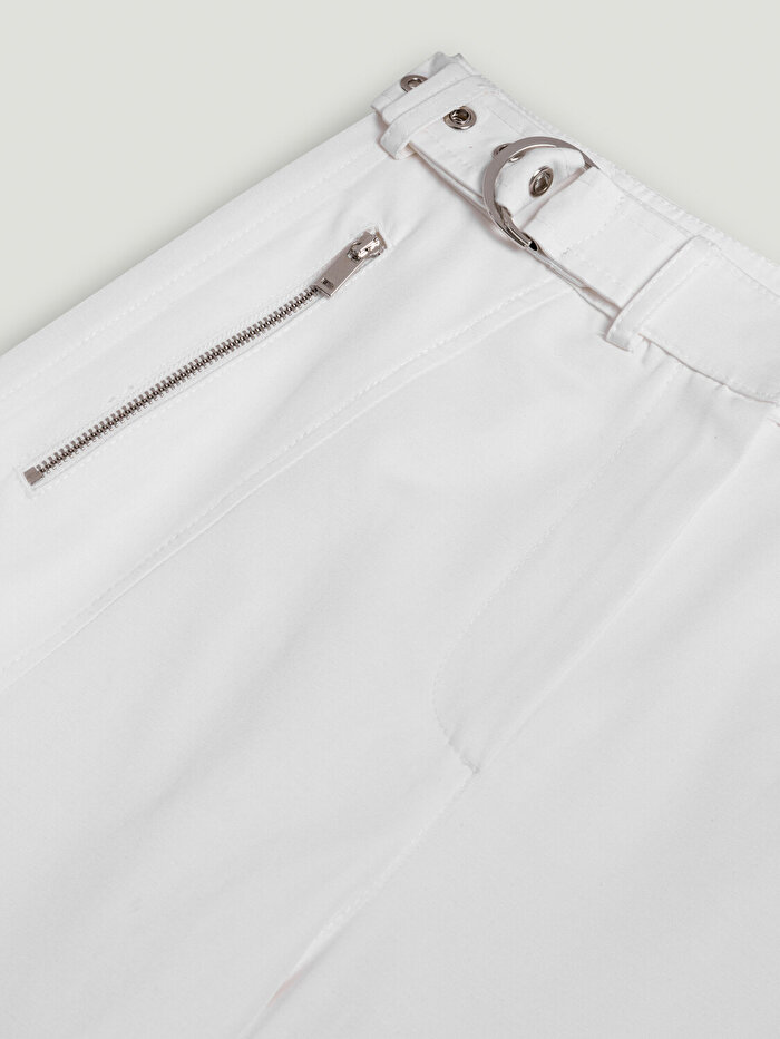 Nocturne Kemer Detaylı Yüksek Bel Pantolon