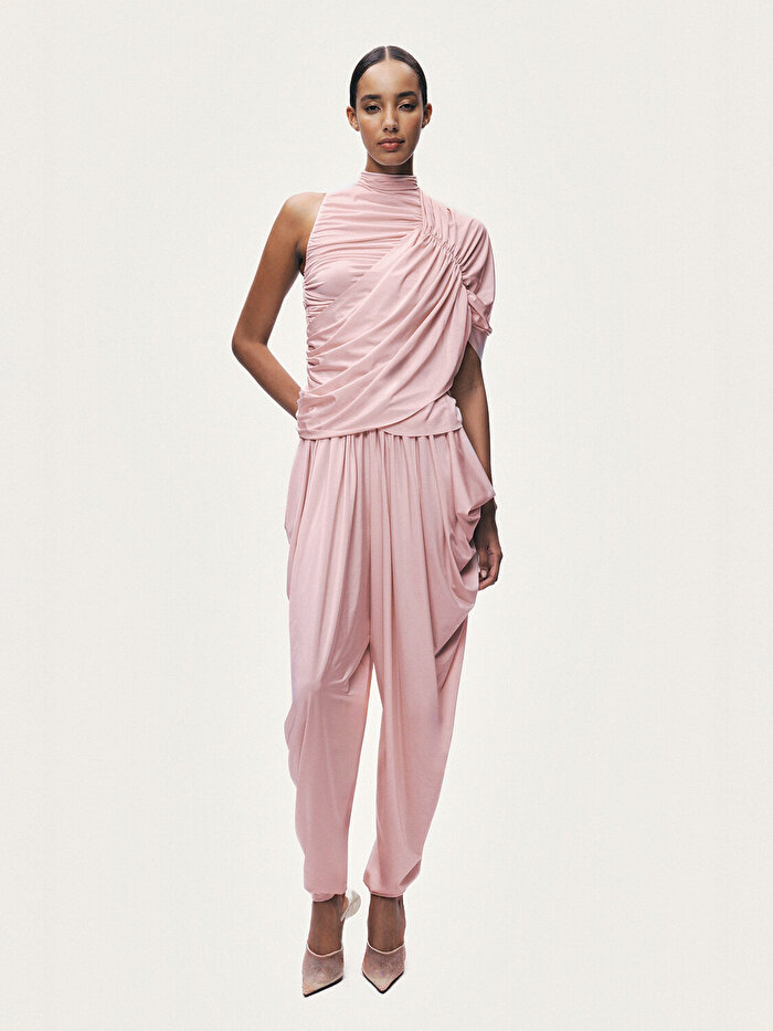 Nocturne Drapeli Şalvar Pantolon