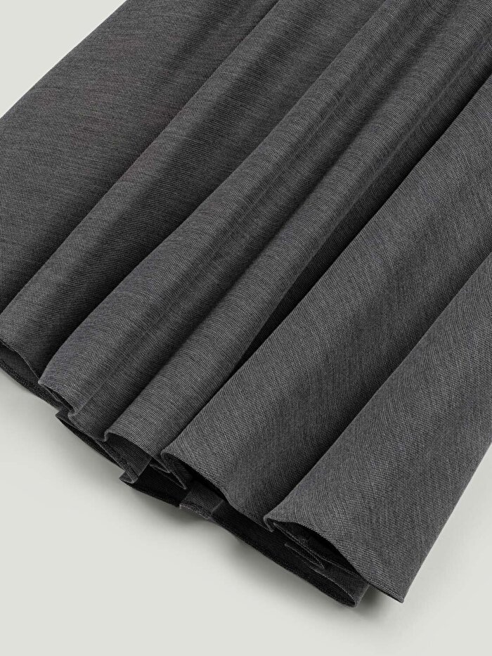 Nocturne Dökümlü Midi Çan Etek