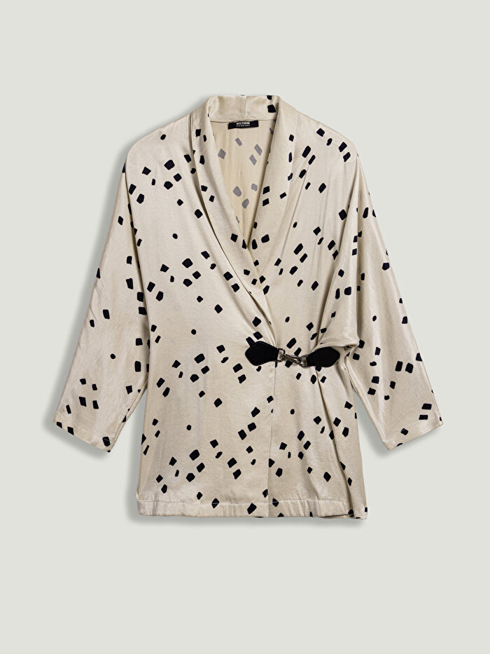 Nocturne Kemer Detaylı Puantiyeli Ceket