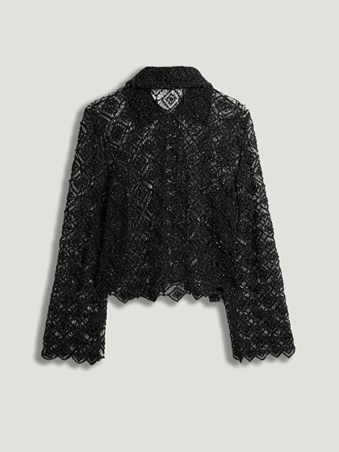 Nocturne Boncuk Detaylı Brode Ceket