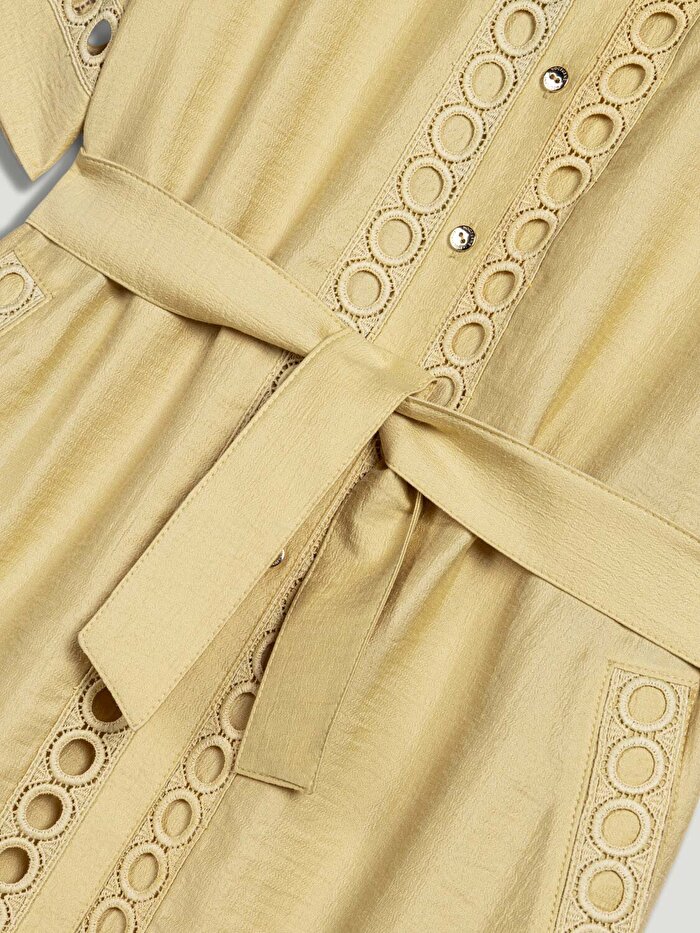 Nocturne Kuşak Bağlama Detaylı Ceket