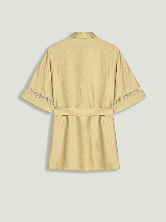 Nocturne Kuşak Bağlama Detaylı Ceket