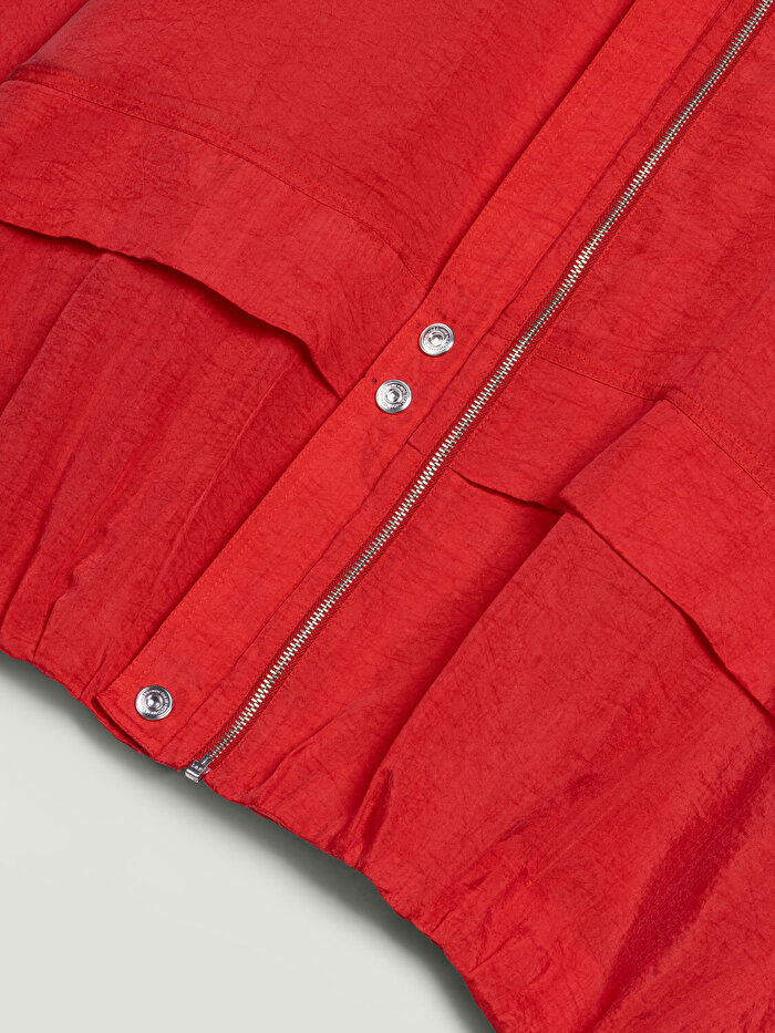 Nocturne Zımba Detaylı Dik Yaka Ceket