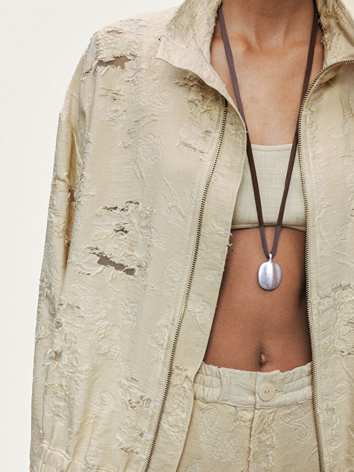 Nocturne Jakar Detaylı Bomber Ceket