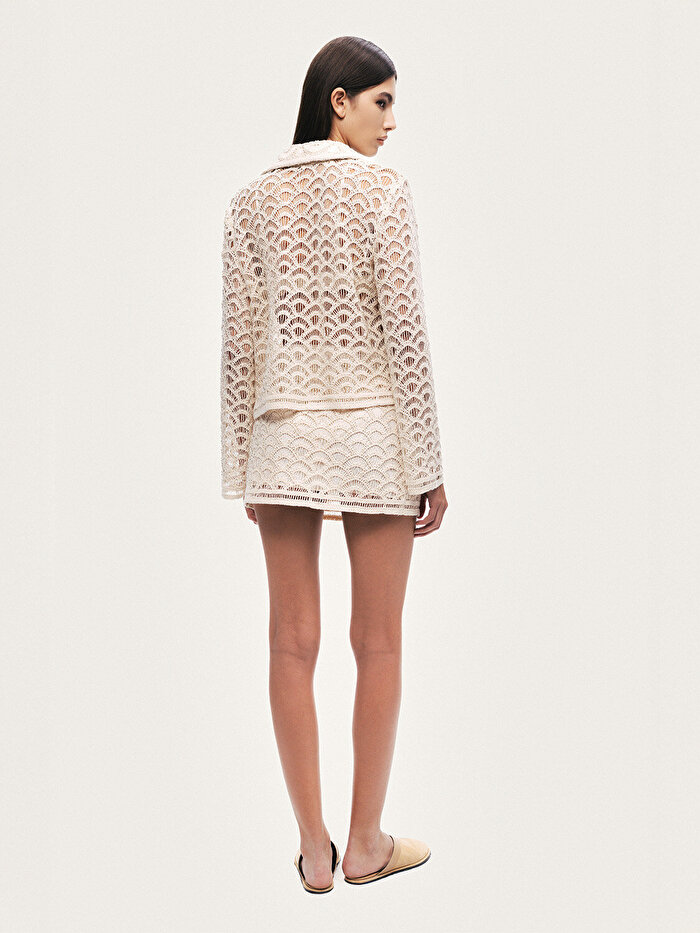 Nocturne Boncuk Detaylı Brode Ceket