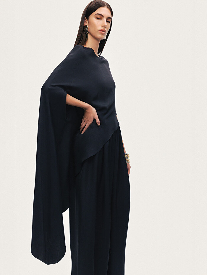 Nocturne Asimetrik Detaylı Bluz