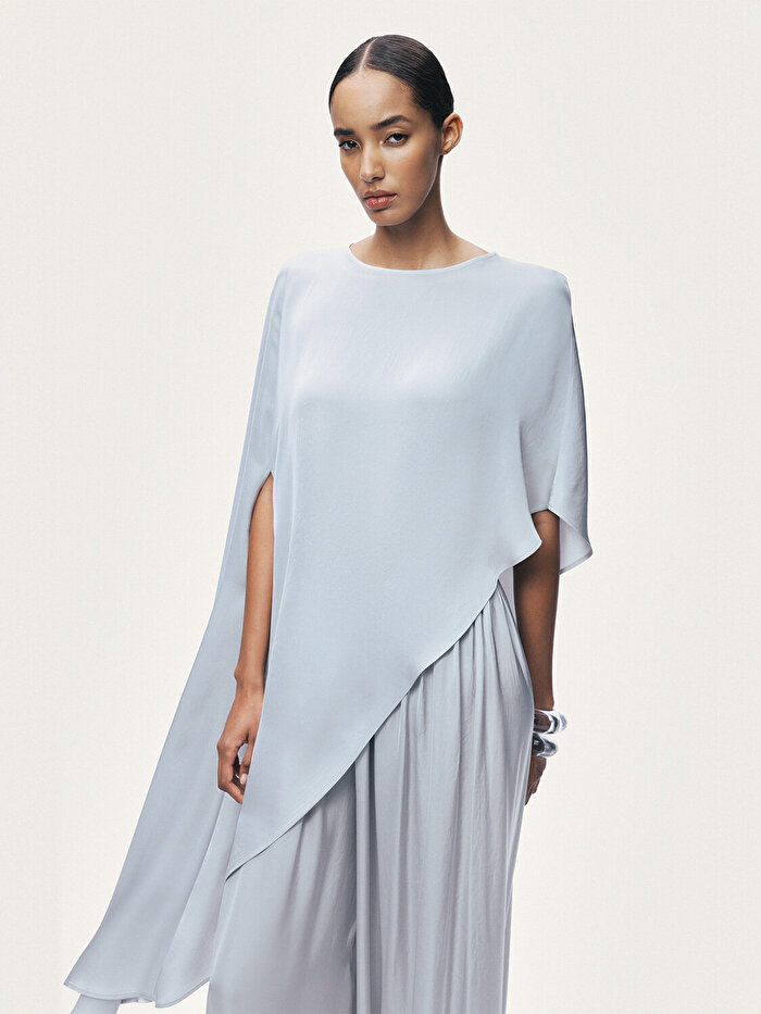 Nocturne Asimetrik Detaylı Bluz