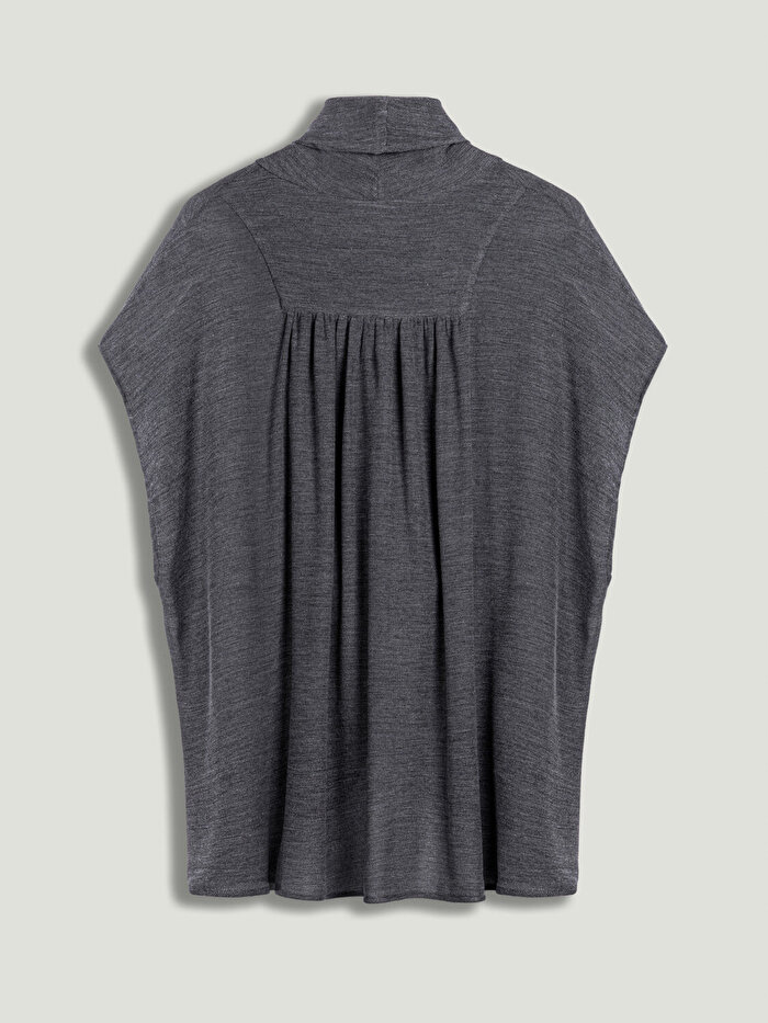 Nocturne Kruvaze Yaka Dökümlü Bluz