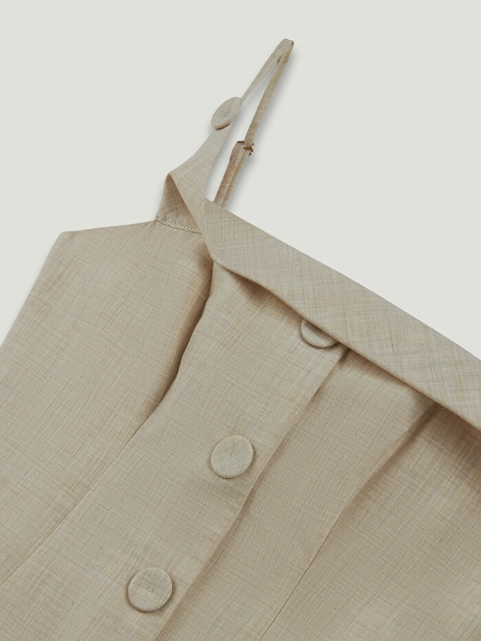 Nocturne Tek Omuz Asimetrik Yaka Bluz