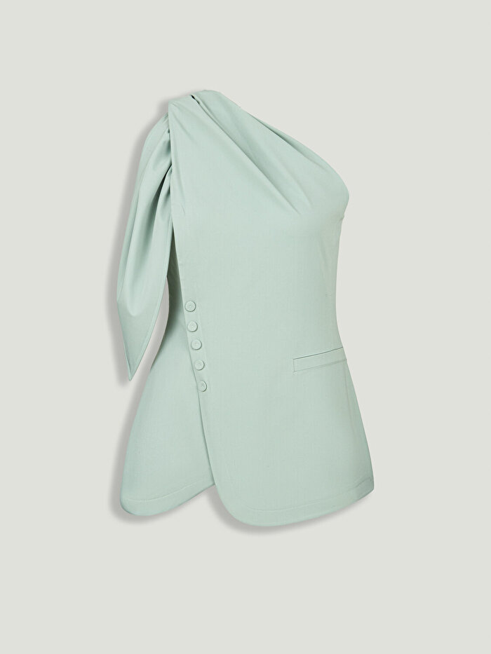 Nocturne Omuz Bağlama Detaylı Bluz