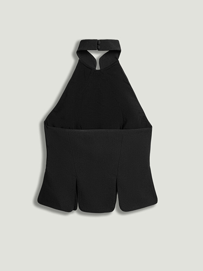 Nocturne Yırtmaç Detaylı Bluz