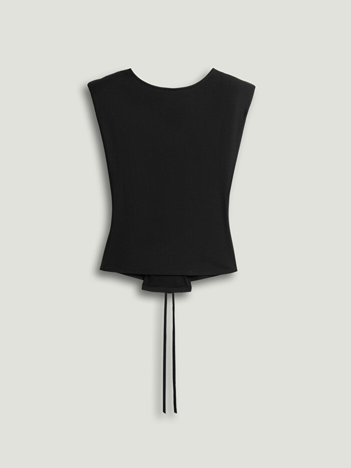 Nocturne Kopça Bağlama Detaylı Bluz