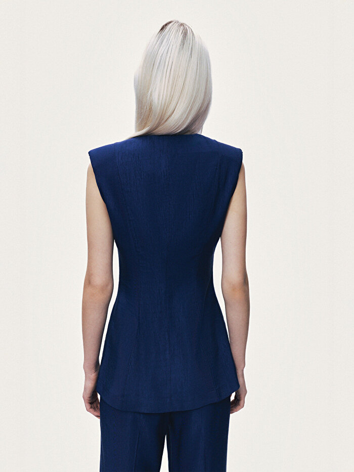 Nocturne Vatkalı V Yaka Yelek