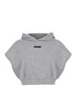 Kapüşonlu Crop Sweatshirt