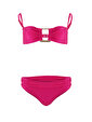 Büzgü Detaylı Bikini Takımı