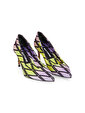 Desenli Stiletto