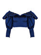 Balon Kollu Crop Top