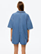 Oversize Denim Tulum