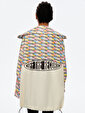 Desenli Oversize Ceket