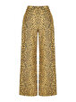 Leopar Desenli Jean Pantolon