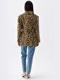 Leopar Desenli Ceket