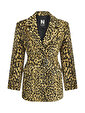 Leopar Desenli Ceket