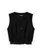 Baskı Detaylı Crop Top