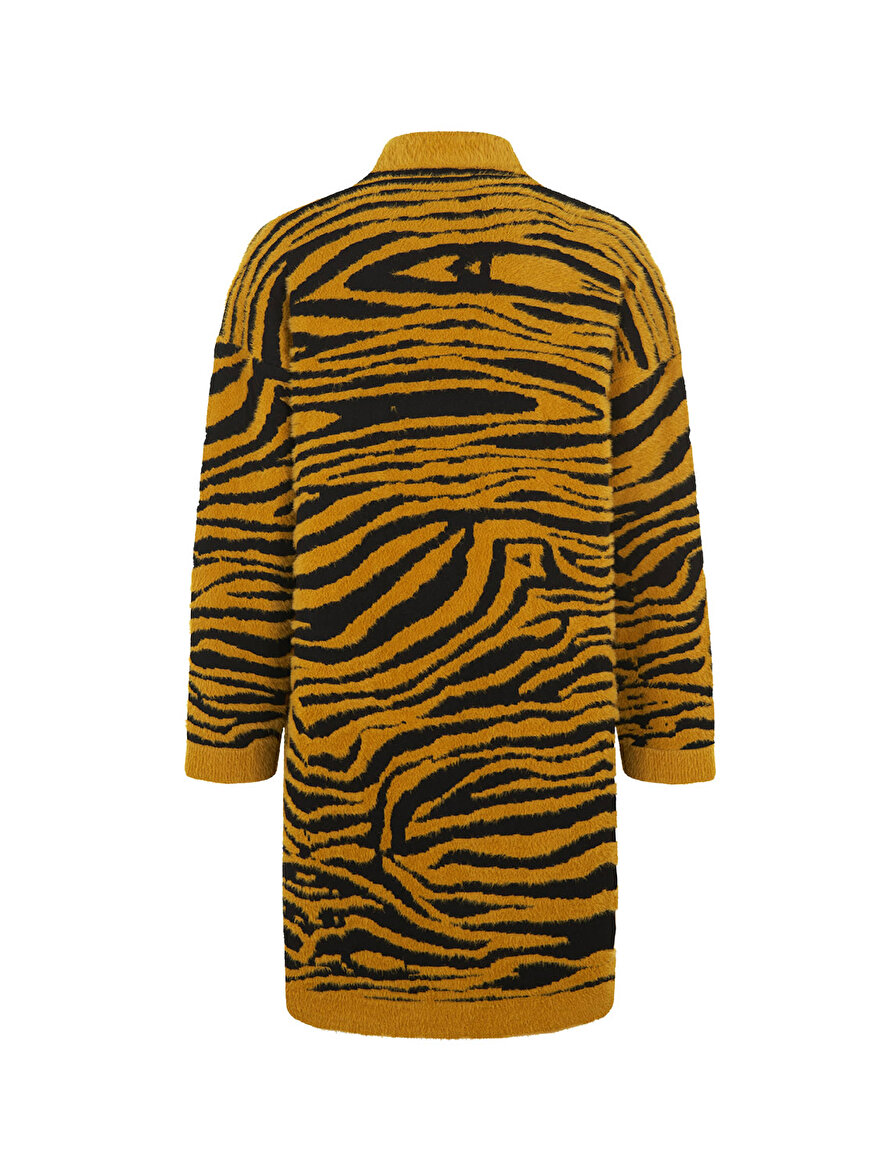 Nocturne Kaplan Desen Triko Twin Set Hırka